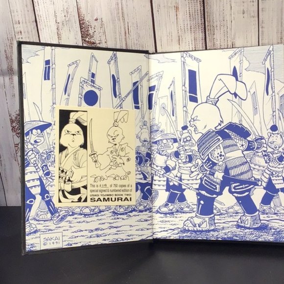 Signed Usagi Yojimbo Book Two Graphic Novel - Picture 2 of 6
